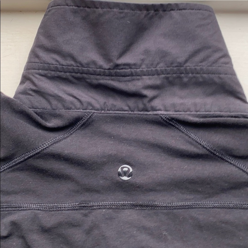 Lululemon long sleeve black polo